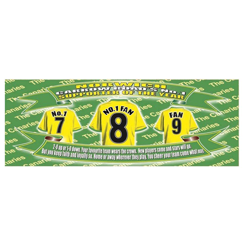 Norwich Football Shirt Mug Gift