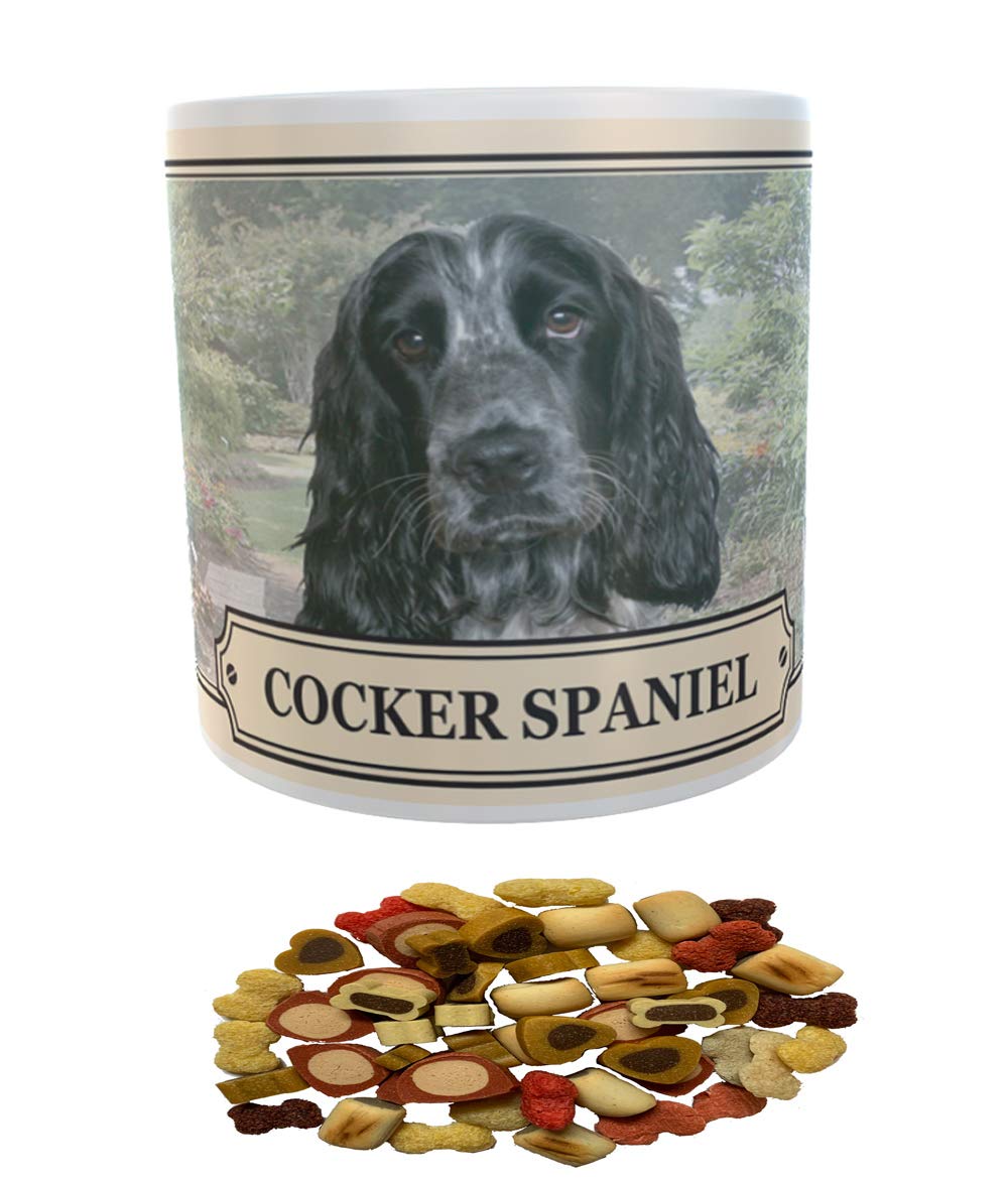 Cocker Spaniel Dog Breed Gift Mug with Treats