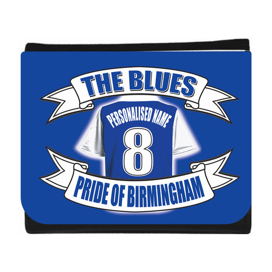 Birmingham Personalised Football Shirt Wallet Gift