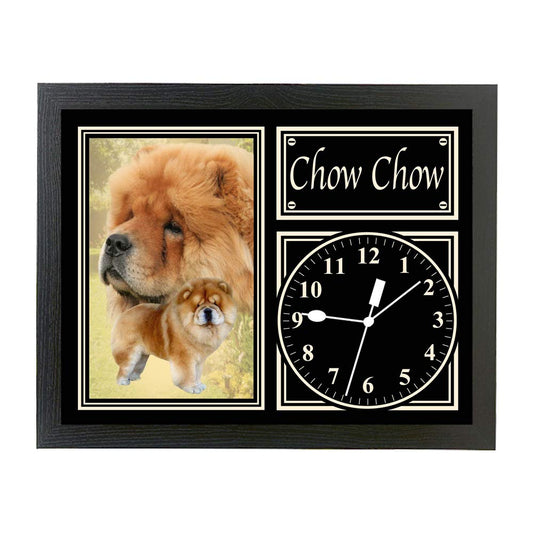 Chow Chow Dog Breed Gift Clock