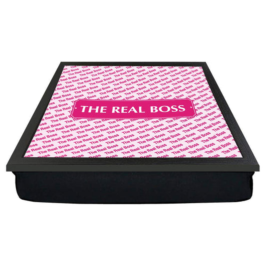The real boss in pink Lap Tray Gift