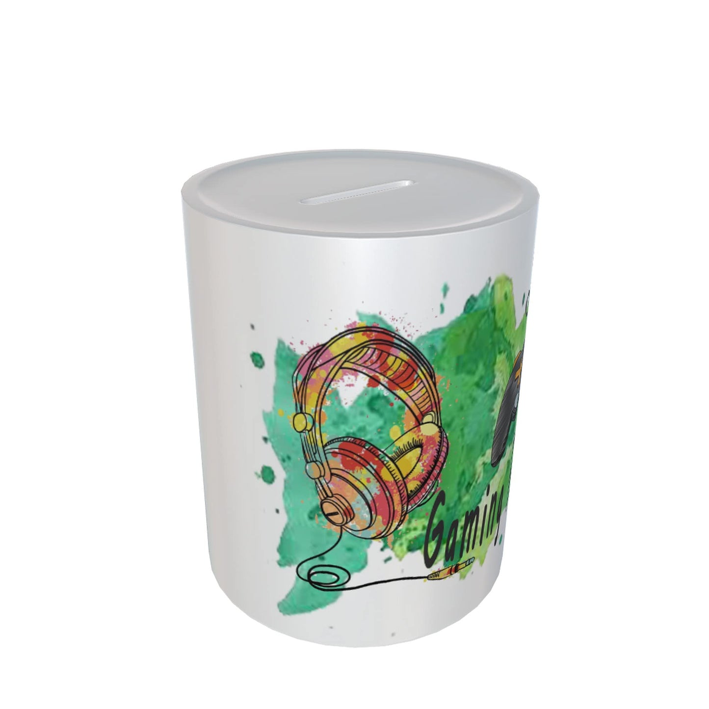 Gaming Savings Fund Ceramic Piggy Bank Money Box Gift