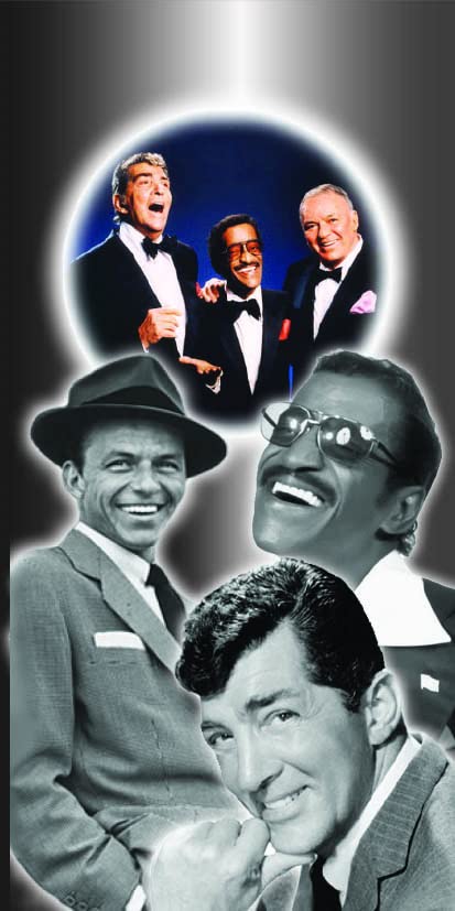 50s Crooners Personalised Icon Rechargeable Gift Boxed Silver Metal USB Lighter Stars-RatPack