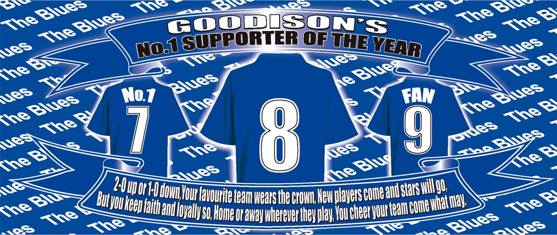 Toffees Ever(ton) Football Shirt Silver Aluminium Two Lid Unisex Water Bottle Gift