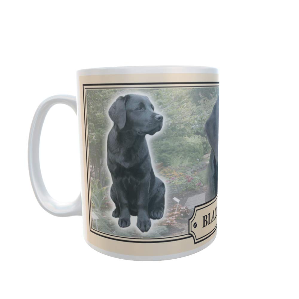 Black Labrador Dog Breed Gift Mug
