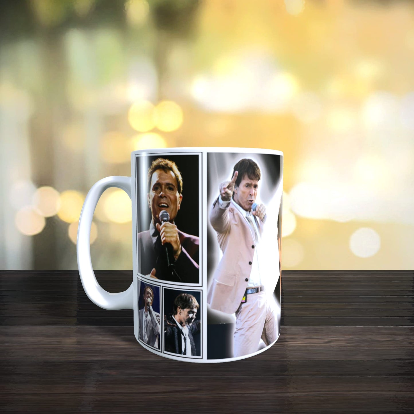 Cliff Richard Icon Gift Mug with Sweets