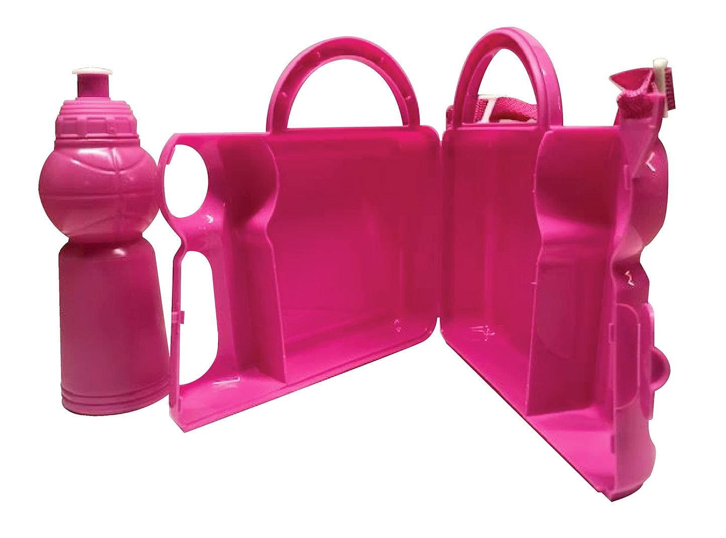 Personalised Robot Plastic Lunch Box and Water Bottle Back to School Gift Set