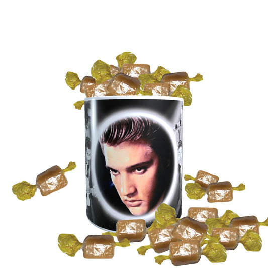 Rock n Roll Greats of The 50s & 60s Celebrity Music Icon Mug with Choice of Sweets Gift