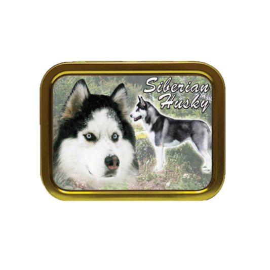 Siberian Husky Dog Breed Tobacco Tin & Products Gift