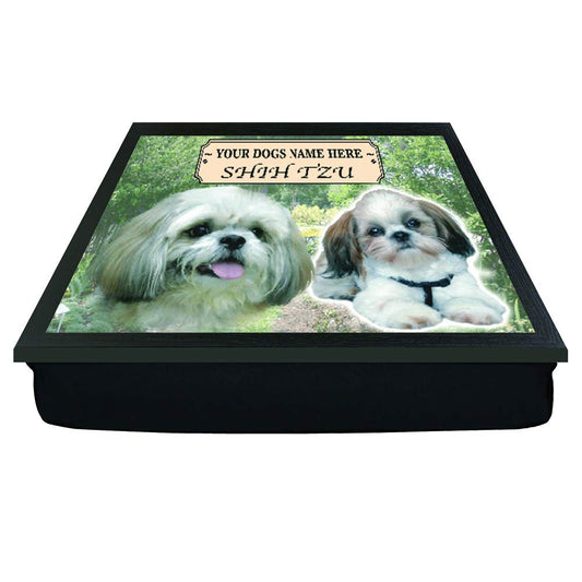 Shih Tzu Personalised Dog Breed Gift Lap Tray