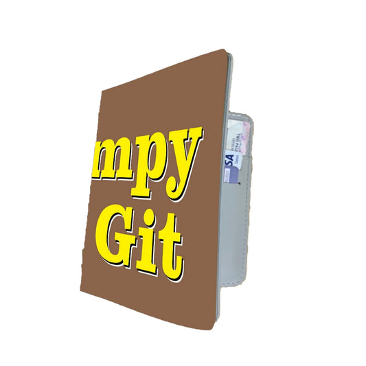Grumpy Old Git Travel Passport Holder Case Gift Present