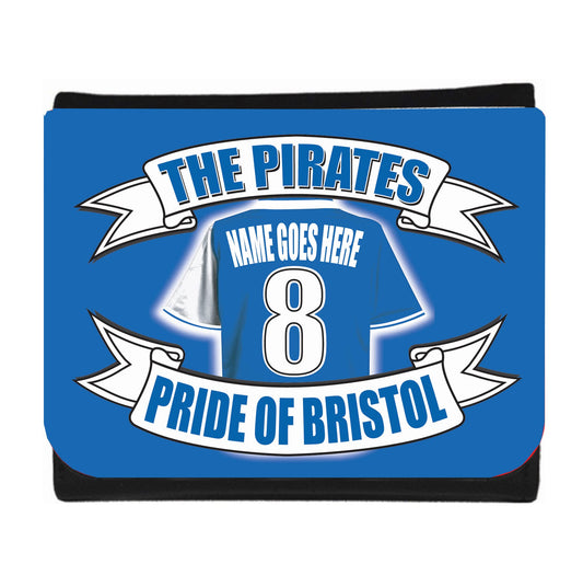 Bristol R Football Shirt Money Personalised Wallet Gift