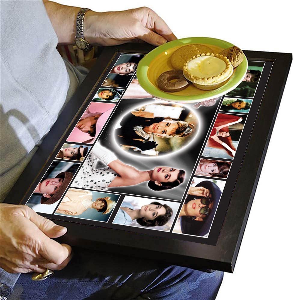 Hepburn Celebrity Icon Lap Tray Movie Star*Audrey