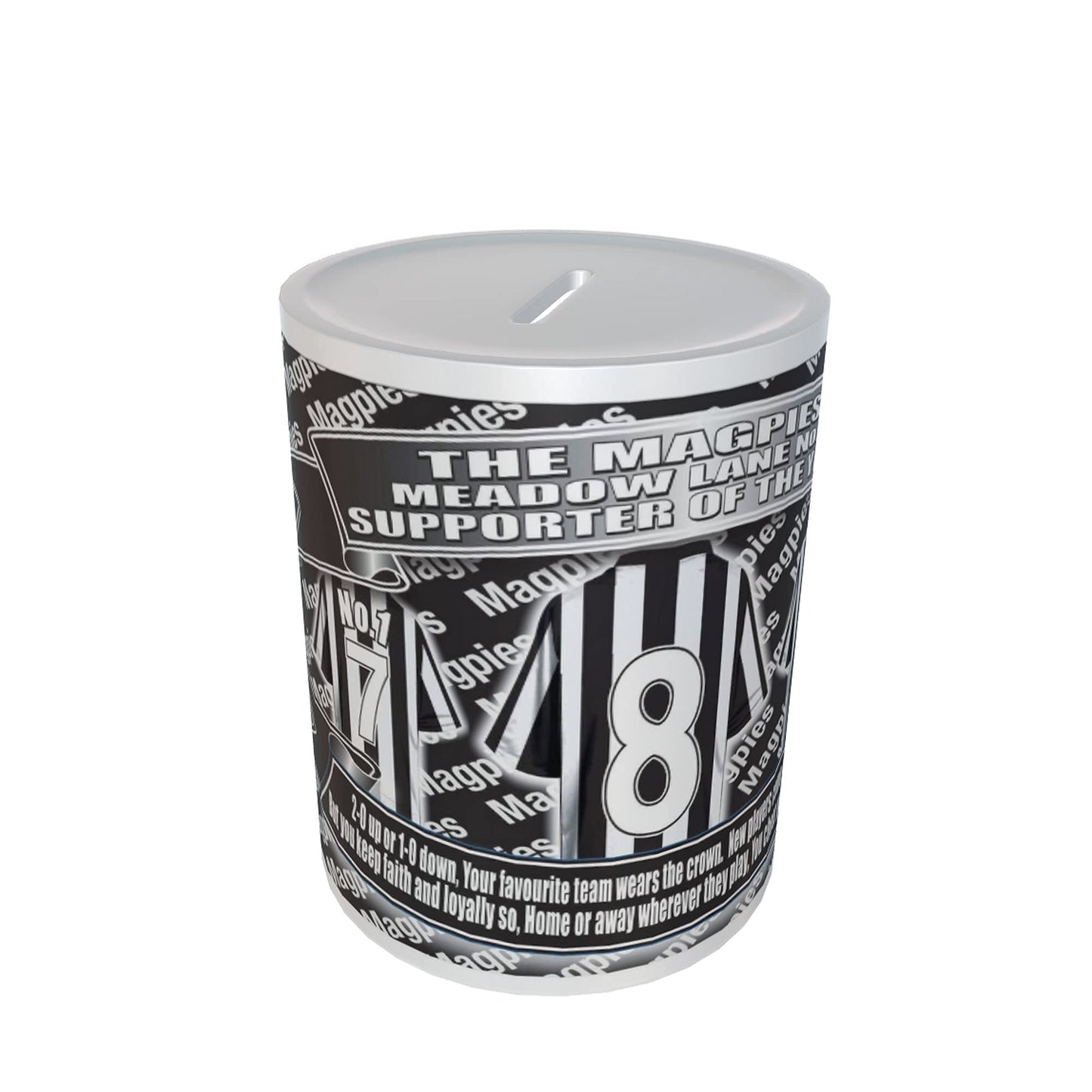 Nottingham County Football Shirt Ceramic Money Box Gift