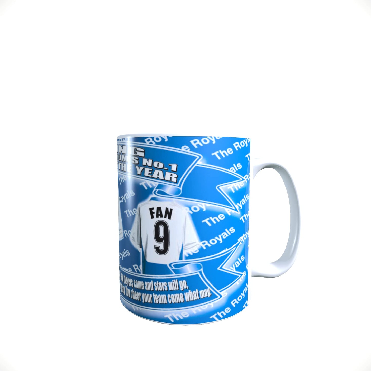 Reading Football Team Shirt Personalised Mug Gift with Chocolate Footballs