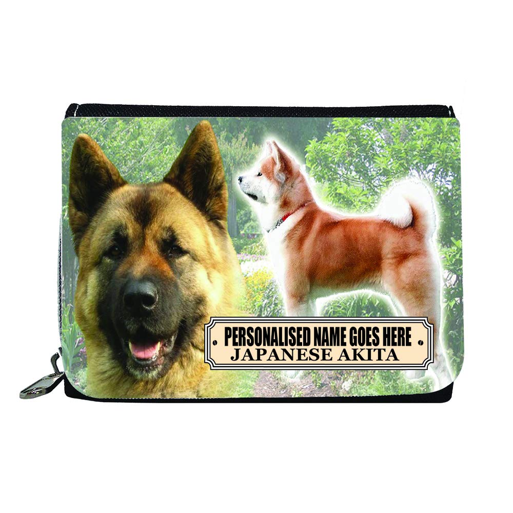 Akita Personalised Dog Breed Gift Purse