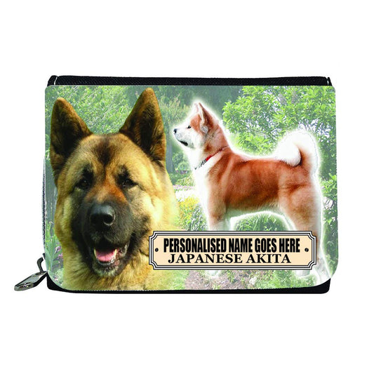 Akita Personalised Dog Breed Gift Purse