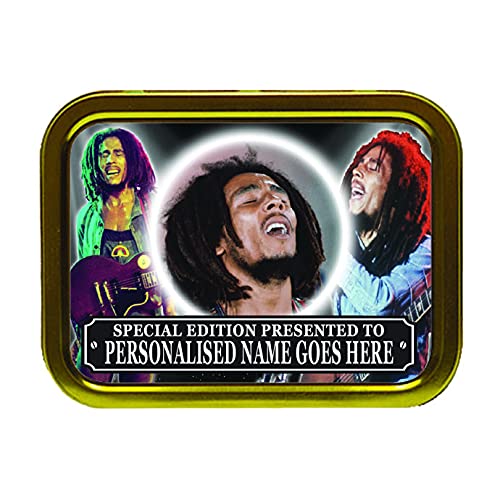 Bob Marley Personalised Icon Gift Tobacco Tin & Products