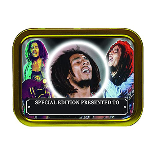 Bob Marley Personalised Icon Gift Tobacco Tin & Products