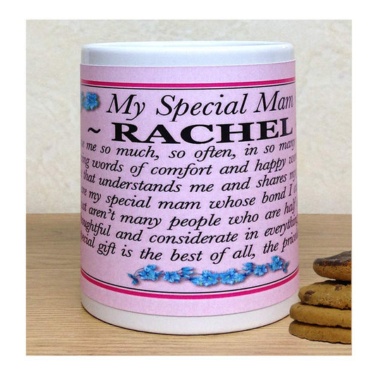 My Special Mam Personalised Poem Verse Gift Mug