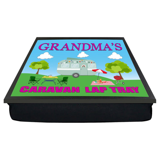 Grandmas Caravan Cushioned Lap Tray Gift Present