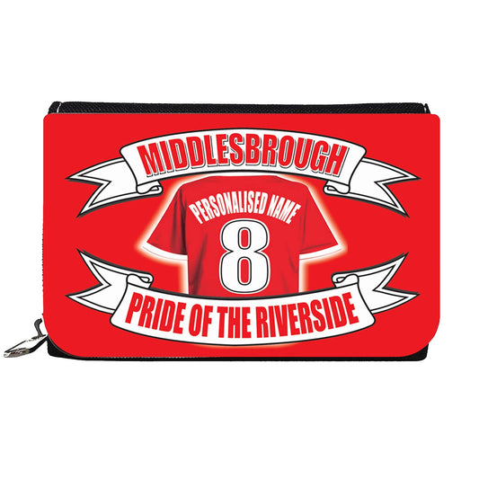 Middlesbrough Personalised Football Shirt Gift Purse