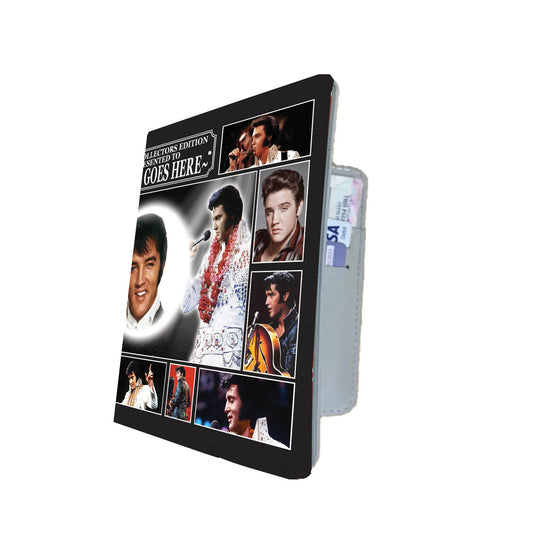 Presley King of Rock n Roll Personalised Music Icon Passport Case Holder Gift