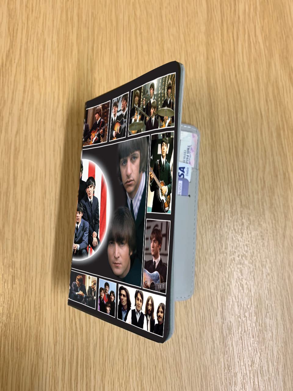 The Fab Four Music Icon Passport Case Holder Gift