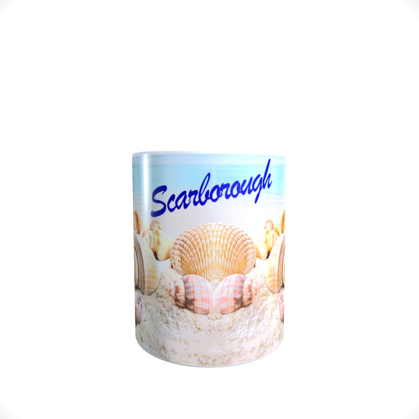 Seashells on The Seashore Personalised Mug Gift
