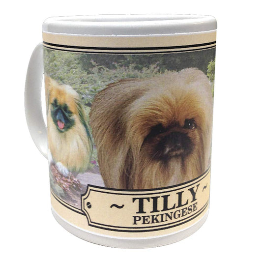 Pekingese Personalised Dog Breed Gift Mug