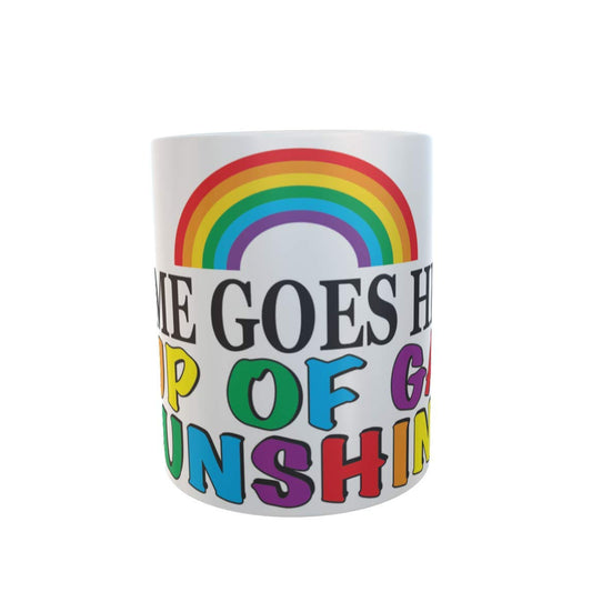 Cup of Gay Sunshine Personalised Ceramic Gift Mug