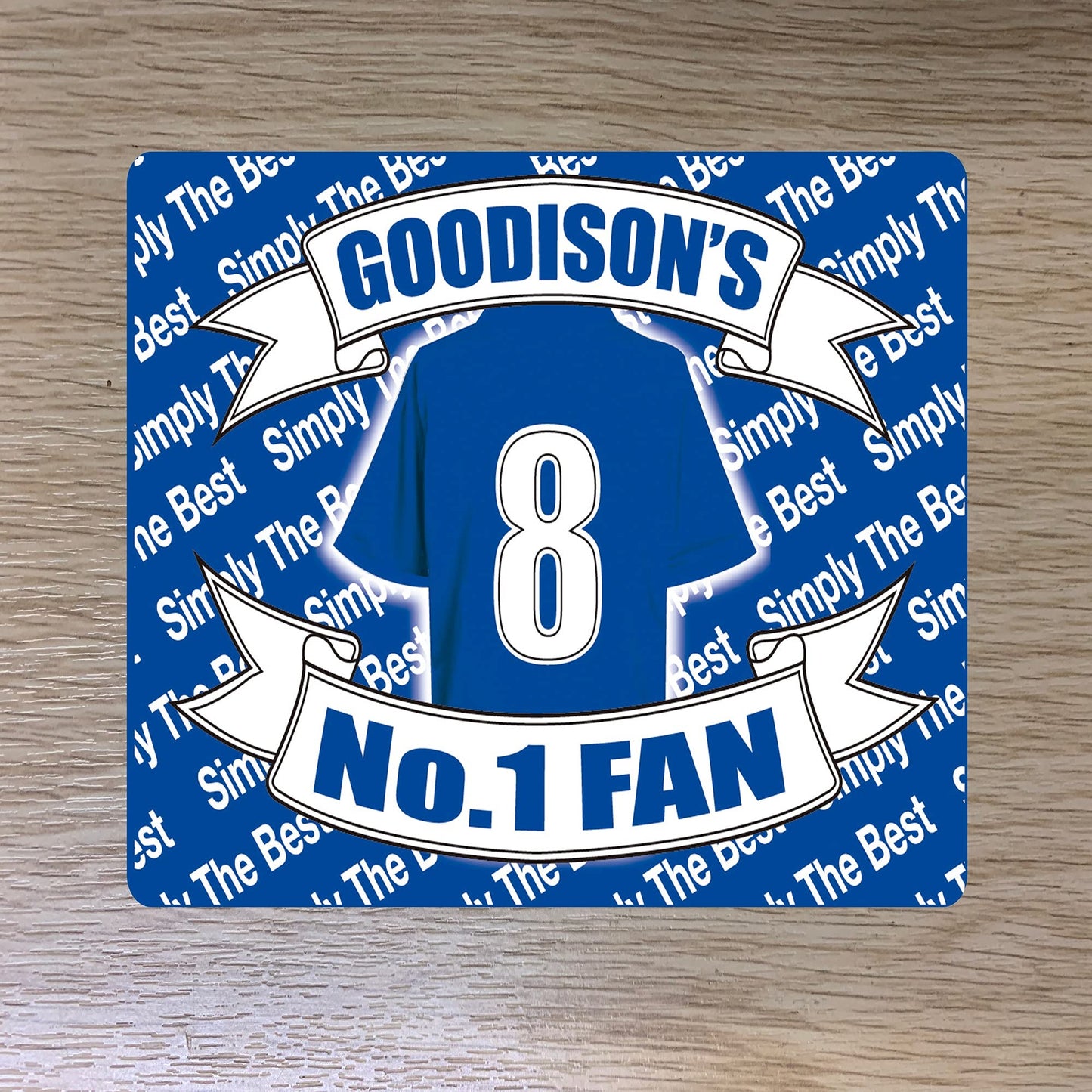The People's Club The Blues Football Shirt Travel Passport Holder Case Gift Present