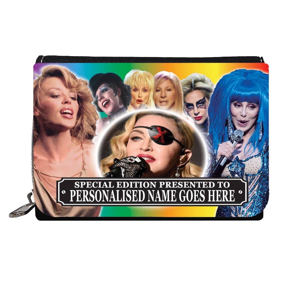 Diva Gay Pride Personalised Purse Gift