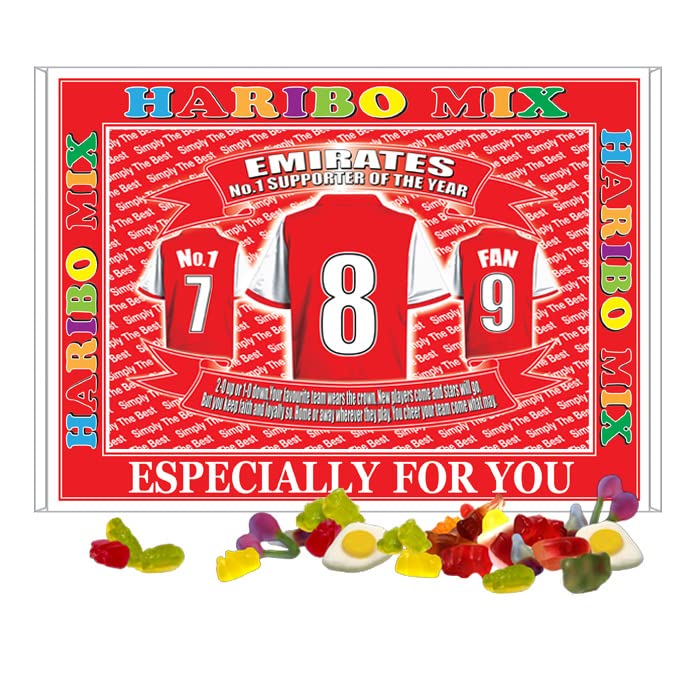 Gooners Football Shirt Gift Boxed Sweets
