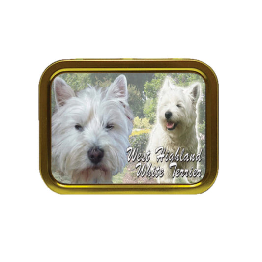 West Highland White Terrier Dog Breed Tobacco Storage Tin & Products