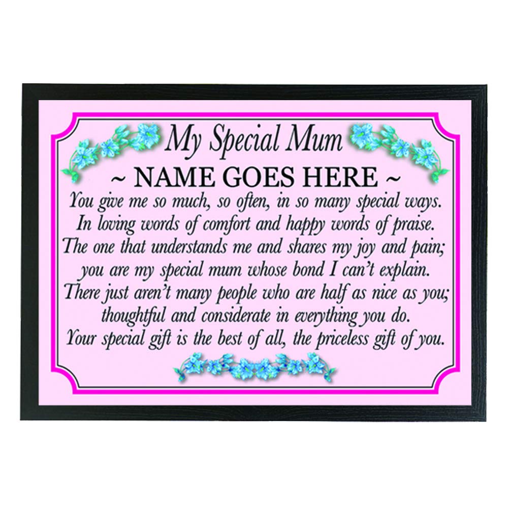 My Special Mum personalised lap tray gift