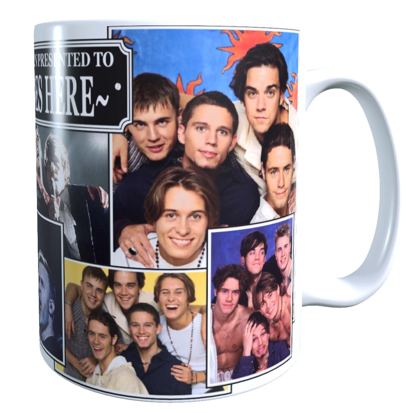 Personalised Take That Pop Icon Ceramic Mug Gift