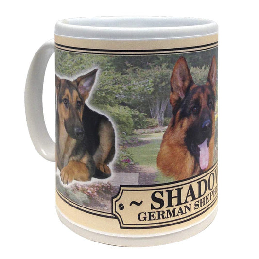 German Shepherd Personalised Dog Breed Gift Mug