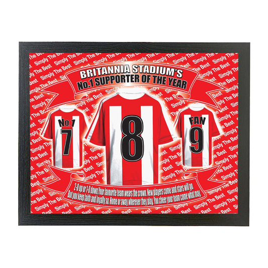Stoke Football Shirt Picture Gift