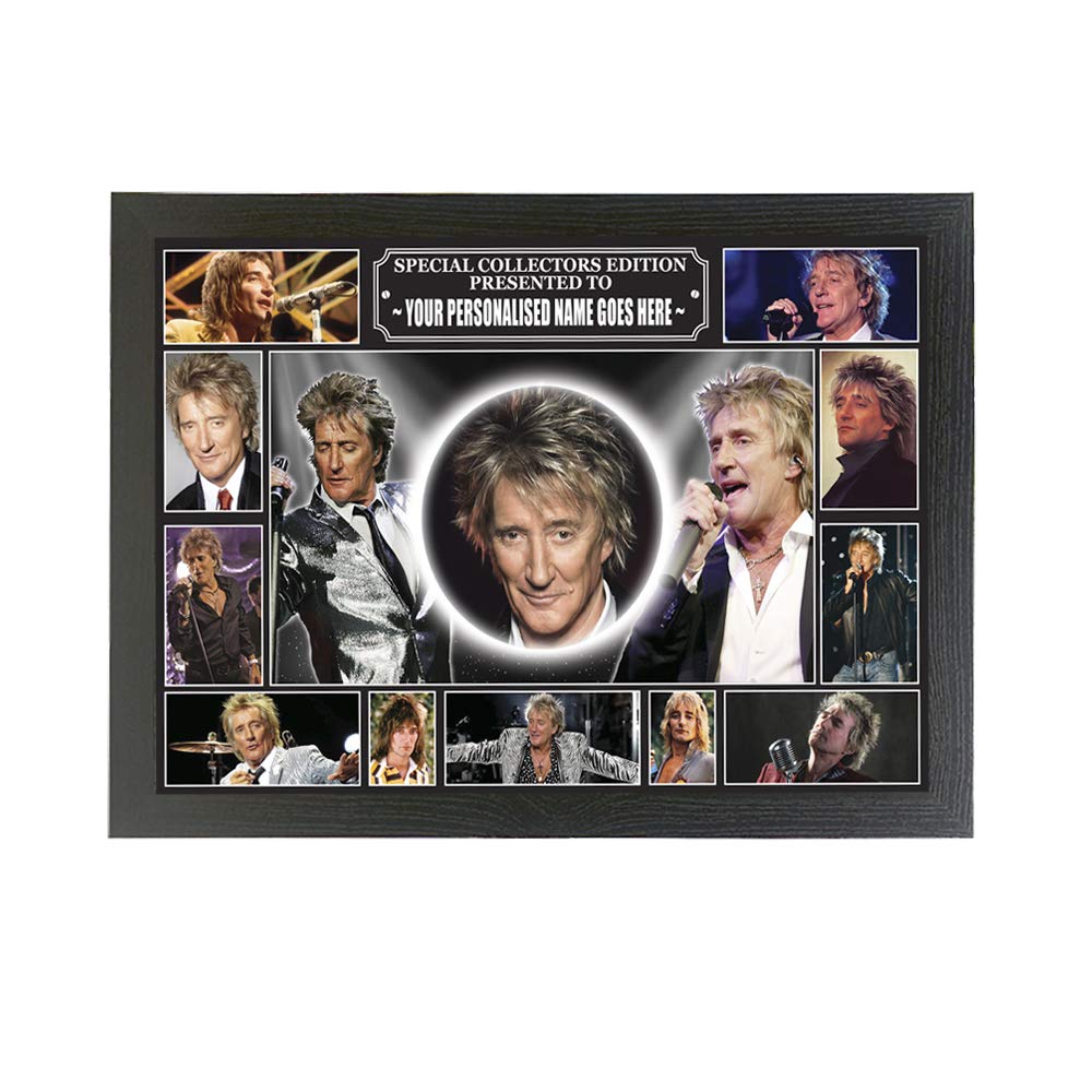 Rod Stewart personalised icon gift lap tray