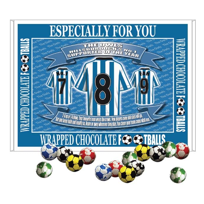 Sheffield Wed Football Shirt Gift Boxed Sweets