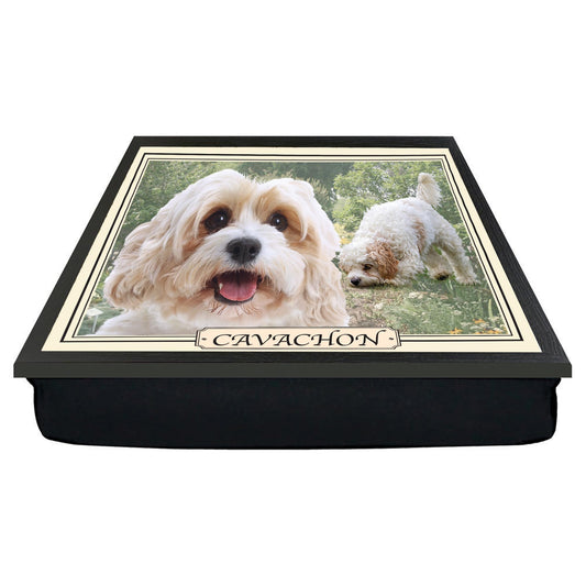 Cavachon Dog Breed Lap Tray Gift Present