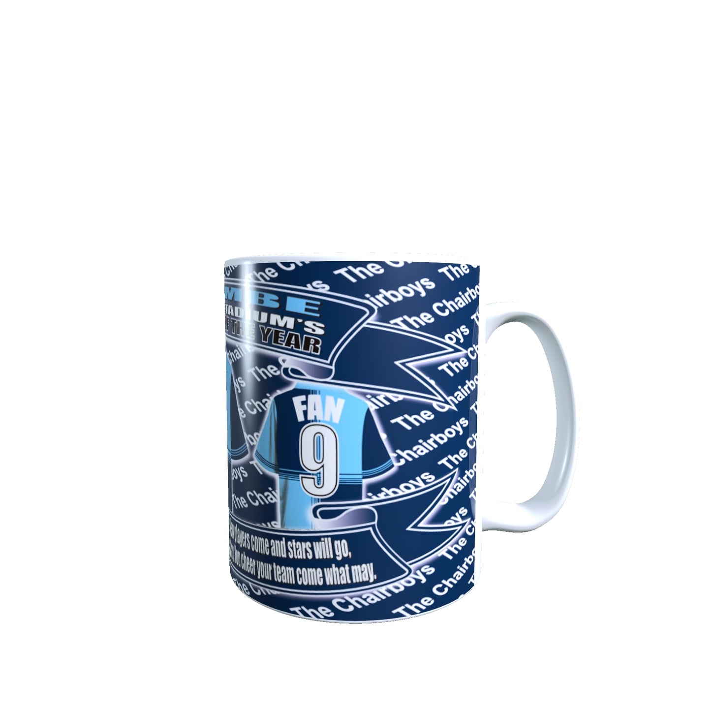Wycombe Football Club Shirt Lap Tray And Mug Gift Set