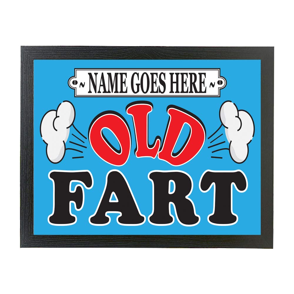 Old Fart Personalised Lap Tray Gift