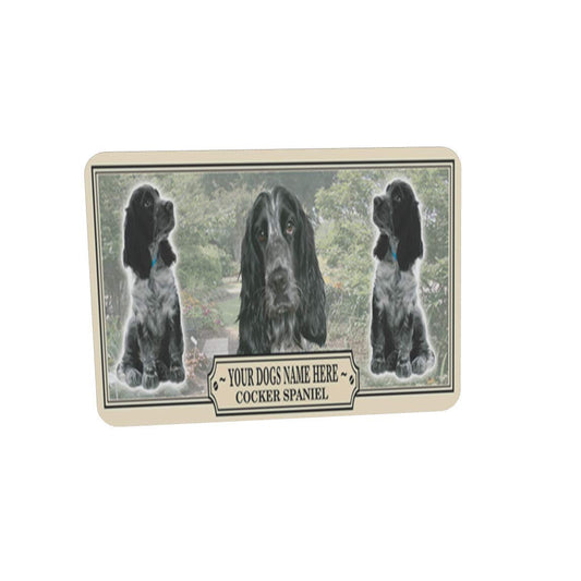 Cocker Spaniel Personalised Dog Breed Mouse Mat Gift