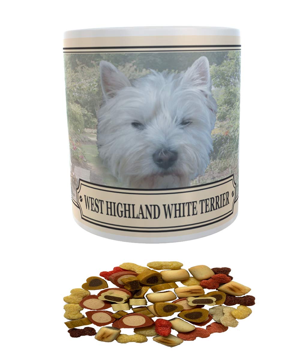 West Highland White Terrier Dog Breed Gift Mug with Treats