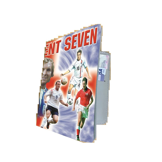 England Magnificent 7 Icons Football Players Travel Passport Case Holder Gift