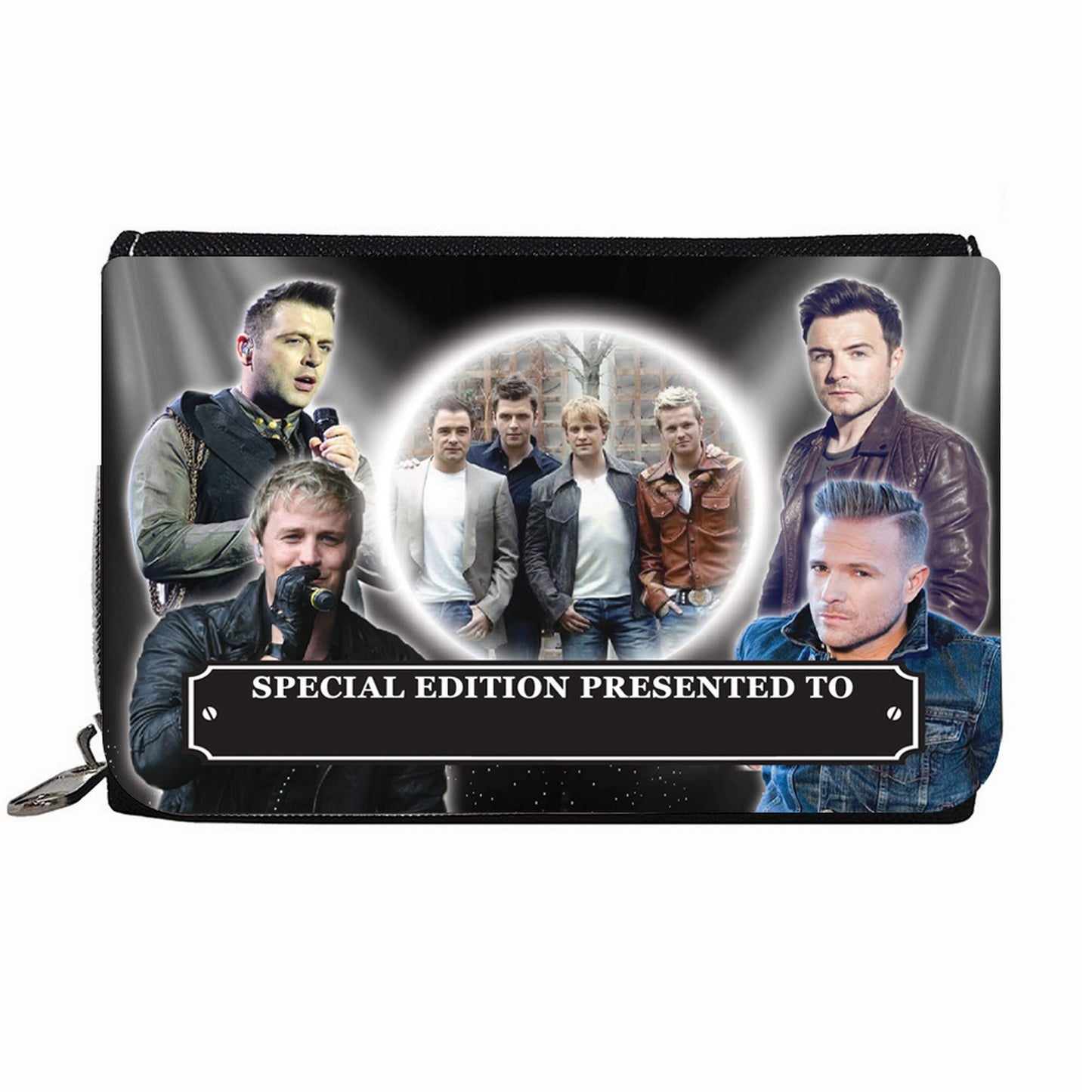 West Irish-Boy-Band Life Personalised Icon Gift Purse, Multicolour, M