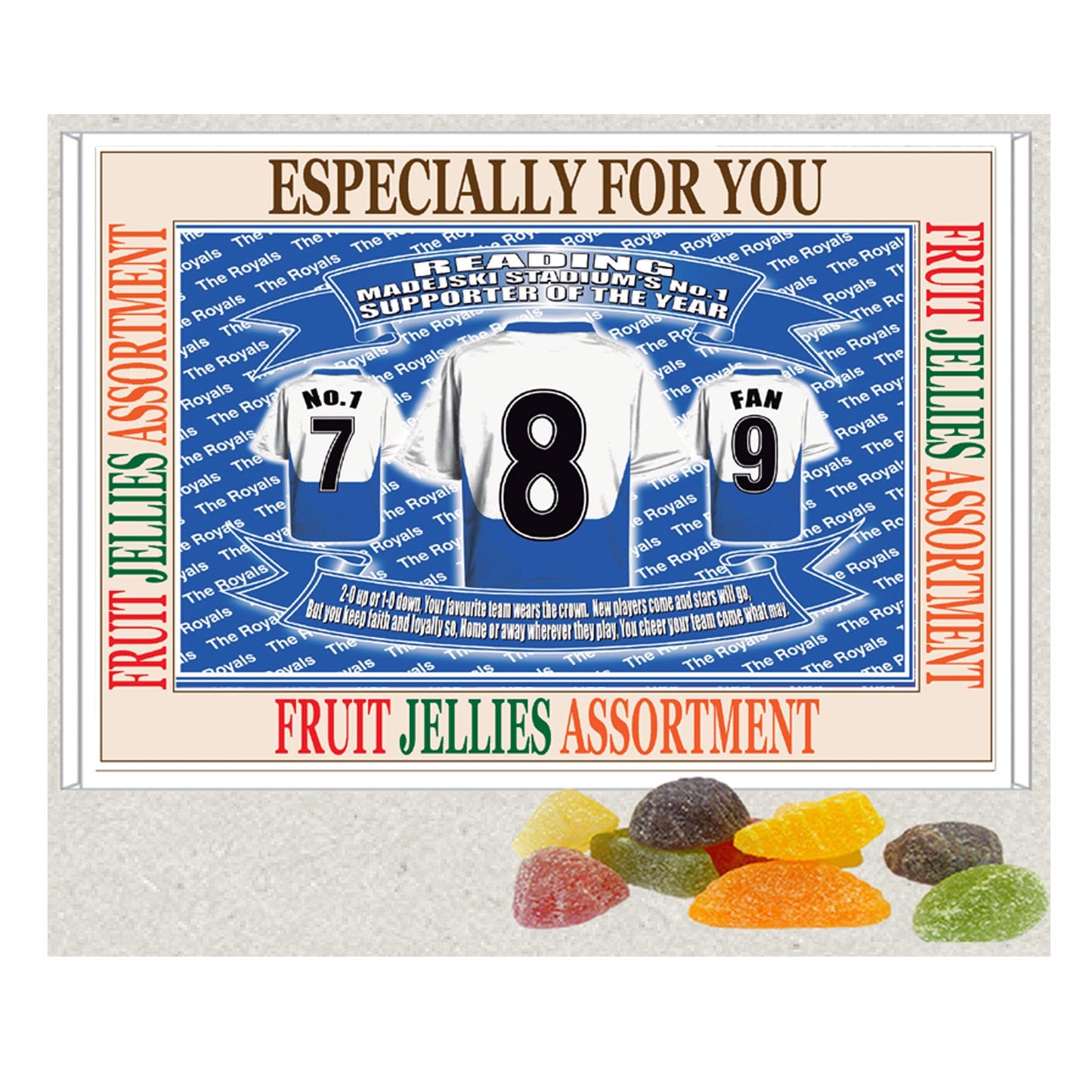 Reading Football Shirt Gift Boxed Sweets