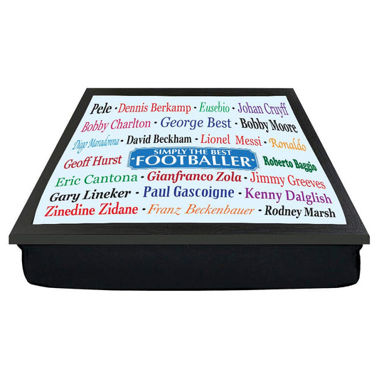Simply The Best Footballer Lap Tray Gift
